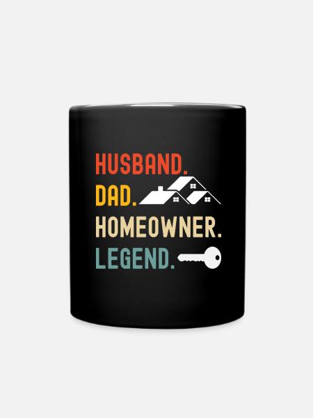 Pendaison de crémaillère des propriétaires - Mug uni - noir