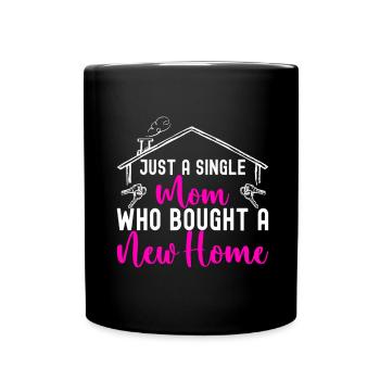 Pendaison de crémaillère des propriétaires - Mug uni - noir - Devant
