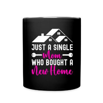 Pendaison de crémaillère des propriétaires - Mug uni - noir - Devant