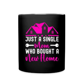 Pendaison de crémaillère des propriétaires - Mug uni - noir - Devant