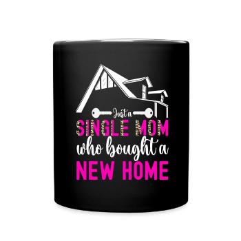 Pendaison de crémaillère des propriétaires - Mug uni - noir - Devant
