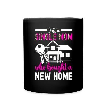 Pendaison de crémaillère des propriétaires - Mug uni - noir - Devant