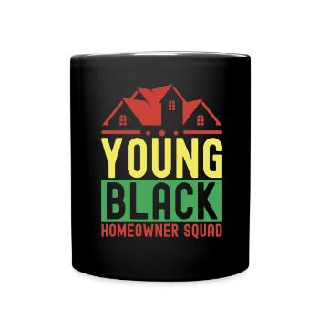Pendaison de crémaillère des propriétaires - Mug uni - noir - Devant