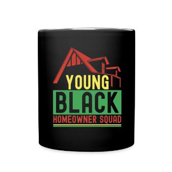Pendaison de crémaillère des propriétaires - Mug uni - noir - Devant