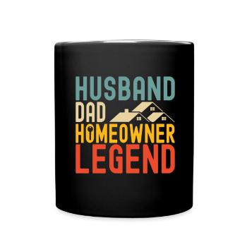 Pendaison de crémaillère des propriétaires - Mug uni - noir - Devant