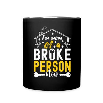 Pendaison de crémaillère des propriétaires - Mug uni - noir - Devant