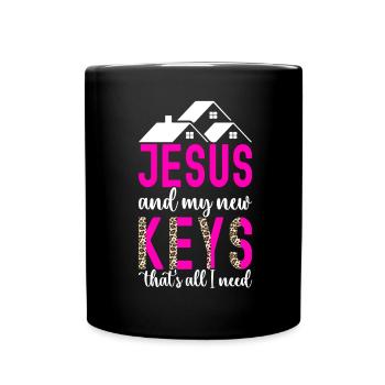 Pendaison de crémaillère des propriétaires - Mug uni - noir - Devant