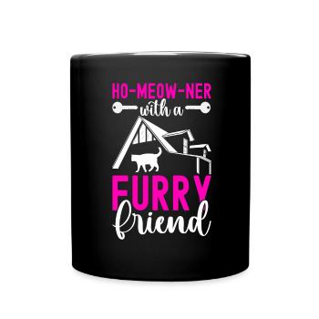 Pendaison de crémaillère des propriétaires - Mug uni - noir - Devant