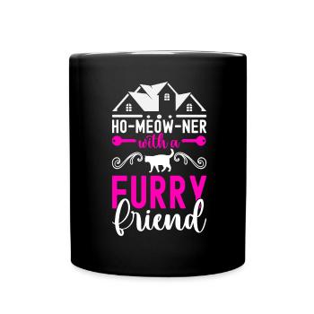 Pendaison de crémaillère des propriétaires - Mug uni - noir - Devant