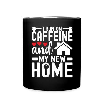 Pendaison de crémaillère des propriétaires - Mug uni - noir - Devant