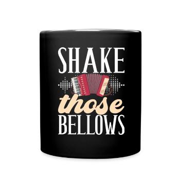 Accordéoniste Accordéoniste - Mug uni - noir - Devant