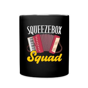 Accordéoniste Accordéoniste - Mug uni - noir - Devant