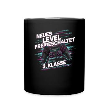 Garçons Écolier 3ème année Gamer Gamer - Mug uni - noir - Devant