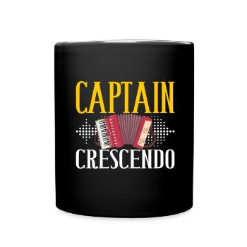 Accordéoniste Accordéoniste - Mug uni - noir - Devant