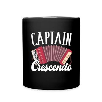 Accordéoniste Accordéoniste - Mug uni - noir - Devant