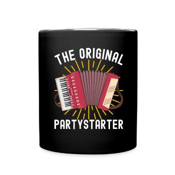 Accordéoniste Accordéoniste - Mug uni - noir - Devant