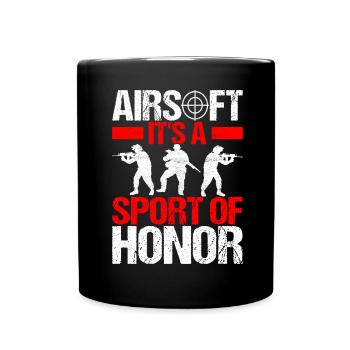 Pistolet Airsoft Airsoft Hobby - Mug uni - noir - Devant