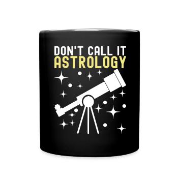 Atronome Astronomy - Full Colour Mug - black - Front