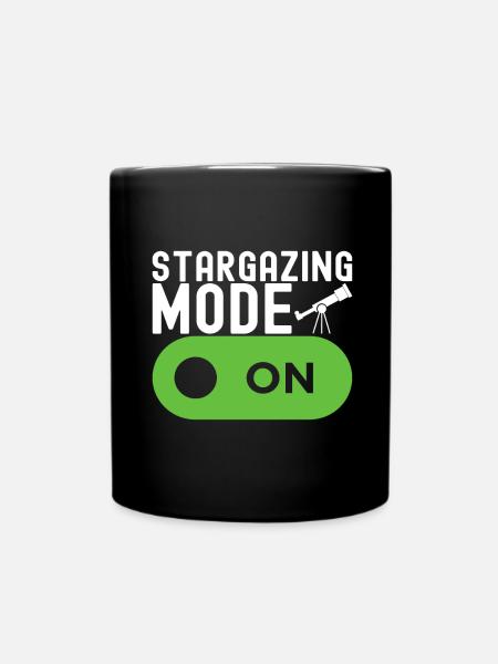 Atronome Astronomie - Tasse einfarbig - Schwarz