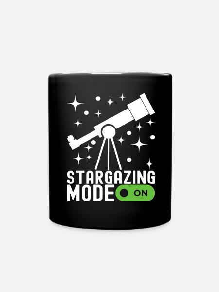 Atronome Astronomie - Tasse einfarbig - Schwarz