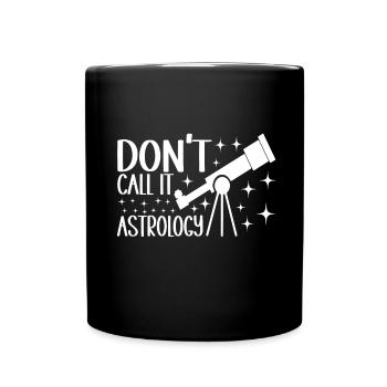 Astronom Astronomie - Tasse einfarbig - Schwarz - Vorne