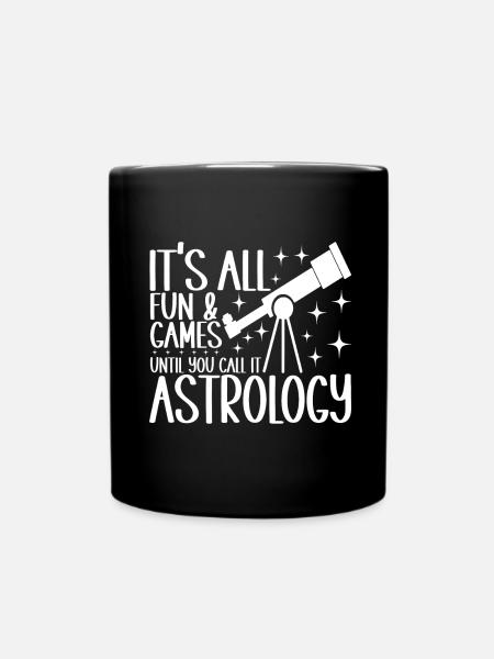 Astronom Astronomie - Tasse einfarbig - Schwarz