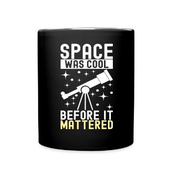 Astronom Astronomie - Tasse einfarbig - Schwarz - Vorne