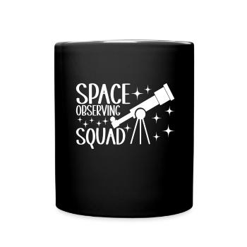 Astronom Astronomie - Tasse einfarbig - Schwarz - Vorne