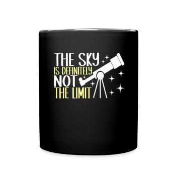 Astronom Astronomie - Tasse einfarbig - Schwarz - Vorne