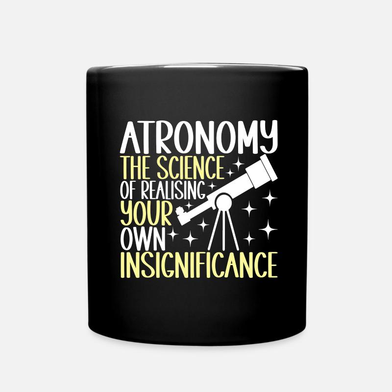 Astronomie astronome - Mug uni - noir