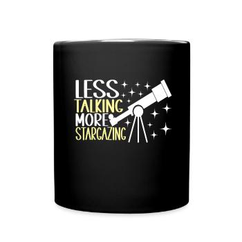 Astronom Astronomie - Tasse einfarbig - Schwarz - Vorne