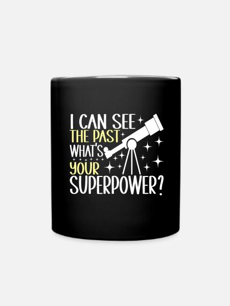 Astronom Astronomie - Tasse einfarbig - Schwarz