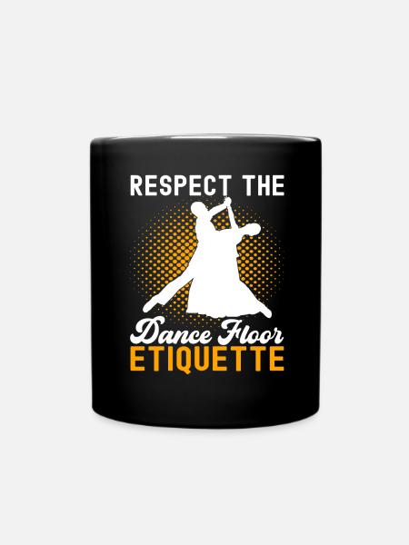 Ballroom Dance Ballroom Dancers Ballroom Dancers - Full Colour Mug - black