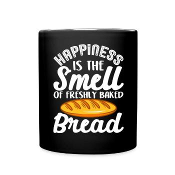 Bread Baking Bread Maker - Full Colour Mug - black - Front
