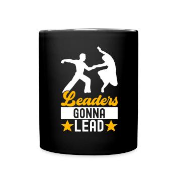 Ballsaal Tanz Ballsaaltänzer Gesellschaftstänzer - Tasse einfarbig - Schwarz - Vorne