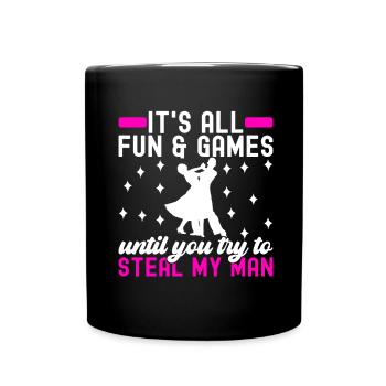 Ballroom Dance Ballroom Dancers Ballroom Dancers - Full Colour Mug - black - Front
