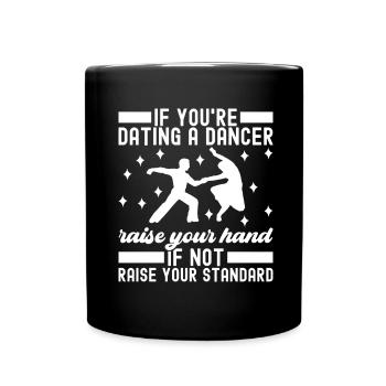 Danse de salon Danseuses de salon Danseuses de salon Danseuses de salon - Mug uni - noir - Devant