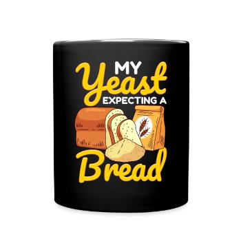 Bread Baking Bread Maker - Full Colour Mug - black - Front