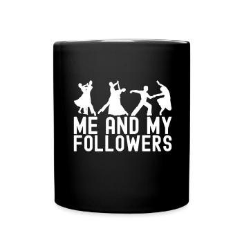 Ballroom Dance Ballroom Dancers Ballroom Dancers - Full Colour Mug - black - Front