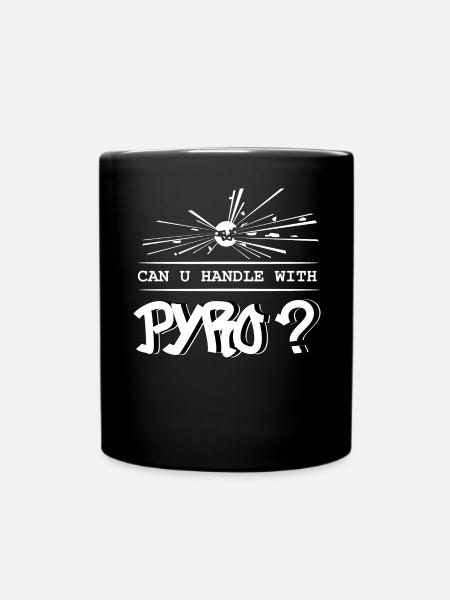 pyro - Tasse einfarbig - Schwarz