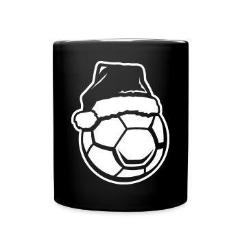 Handball Christmas - Full Colour Mug - black - Front