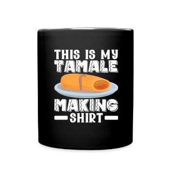 Tamale Cuisine mexicaine Tamale Lover - Mug uni - noir - Devant