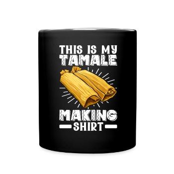 Tamale Cuisine mexicaine Tamale Lover - Mug uni - noir - Devant