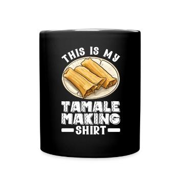 Tamale Cuisine mexicaine Tamale Lover - Mug uni - noir - Devant