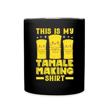 Tamale Cuisine mexicaine Tamale Lover - Mug uni - noir - Devant
