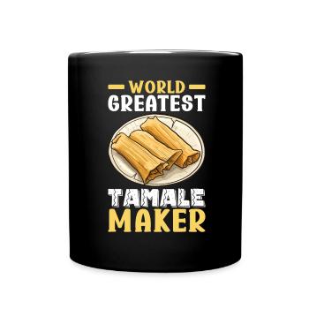 Tamale Cuisine mexicaine Tamale Lover - Mug uni - noir - Devant