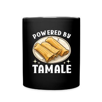 Tamale Mexikanisches Essen Tamale Liebhaber - Tasse einfarbig - Schwarz - Vorne