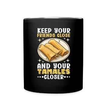 Tamale Cuisine mexicaine Tamale Lover - Mug uni - noir - Devant