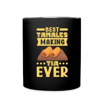 Tamale Cuisine mexicaine Tamale Lover - Mug uni - noir - Devant