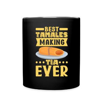 Tamale Cuisine mexicaine Tamale Lover - Mug uni - noir - Devant